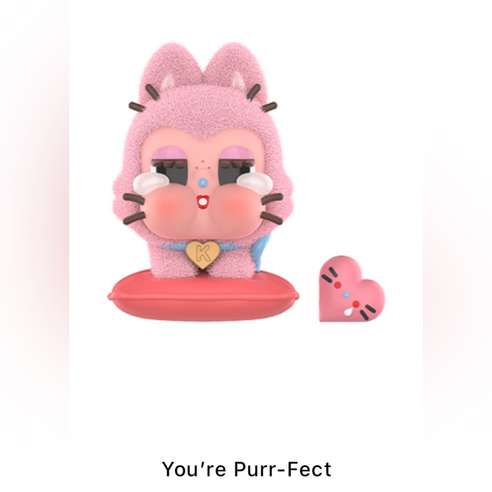 POP MART • CRYING FOR LOVE • YOU’RE PURR-FECT